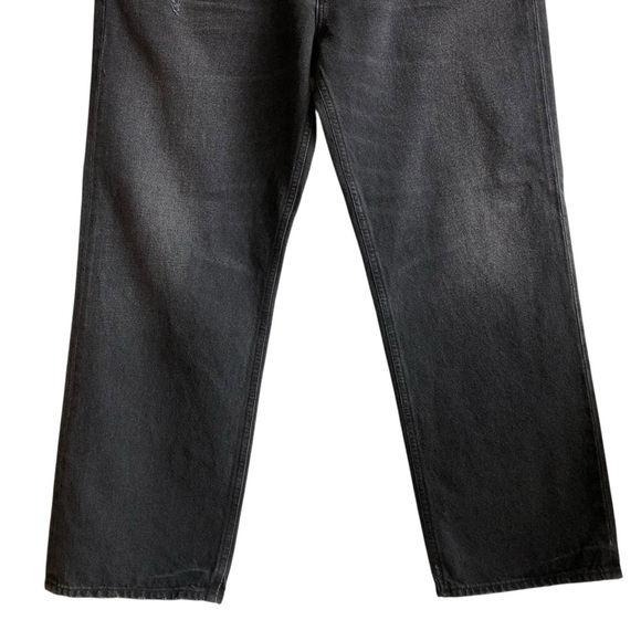 Citizens of Humanity Neve Relaxed Straight Black Jeans Sz 33 Obsidian NWT NEW - Picture 4 of 14